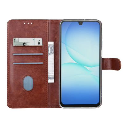 TUNIQ Samsung Galaxy A17 Plånboksfodral - Brun (3 kortfack)