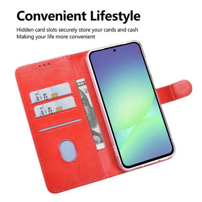 TUNIQ Samsung Galaxy A36 Plånboksfodral - Röd