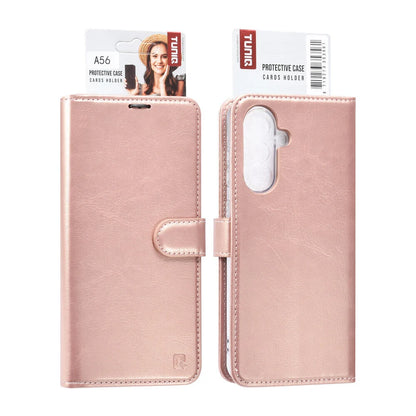 TUNIQ Samsung Galaxy A56 Plånboksfodral - Rosé