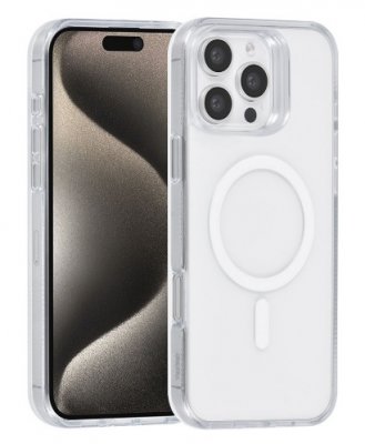 iPhone 16 Pro Max Skal Transparent MagSafe-kompatibelt