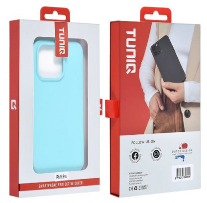 iPhone 16 Pro Silikon Skal Ljusblå TUNIQ