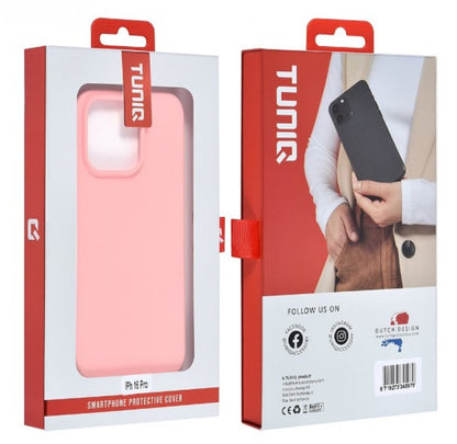 iPhone 16 Pro Silikon Skal Ljusrosa TUNIQ