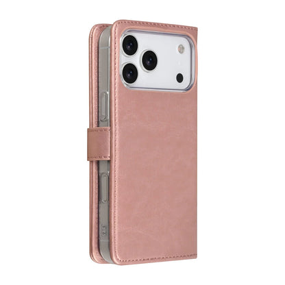 TUNIQ iPhone 17 Pro Max Plånboksfodral - Rosé