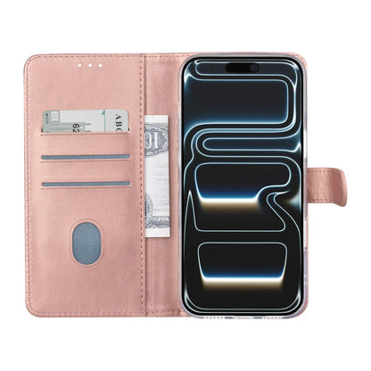 TUNIQ iPhone 17 Pro Max Plånboksfodral - Rosé