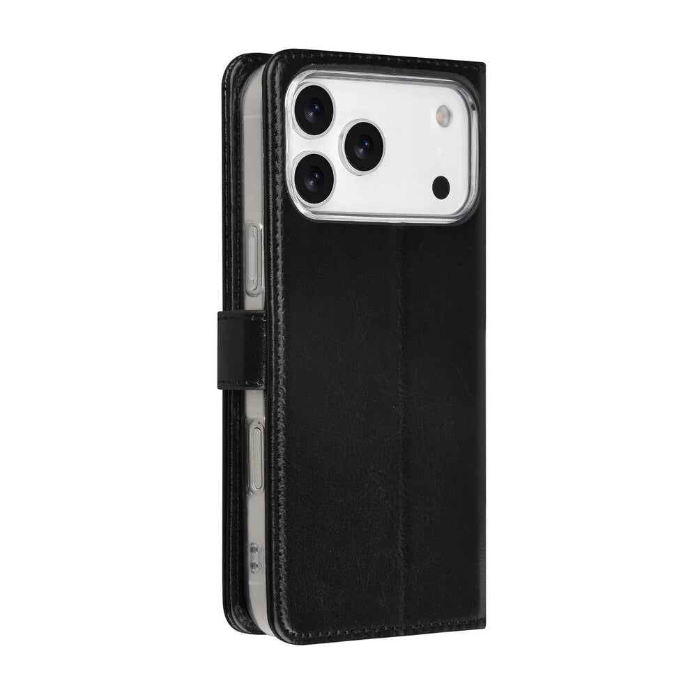 TUNIQ iPhone 17 Pro Max Plånboksfodral - Svart