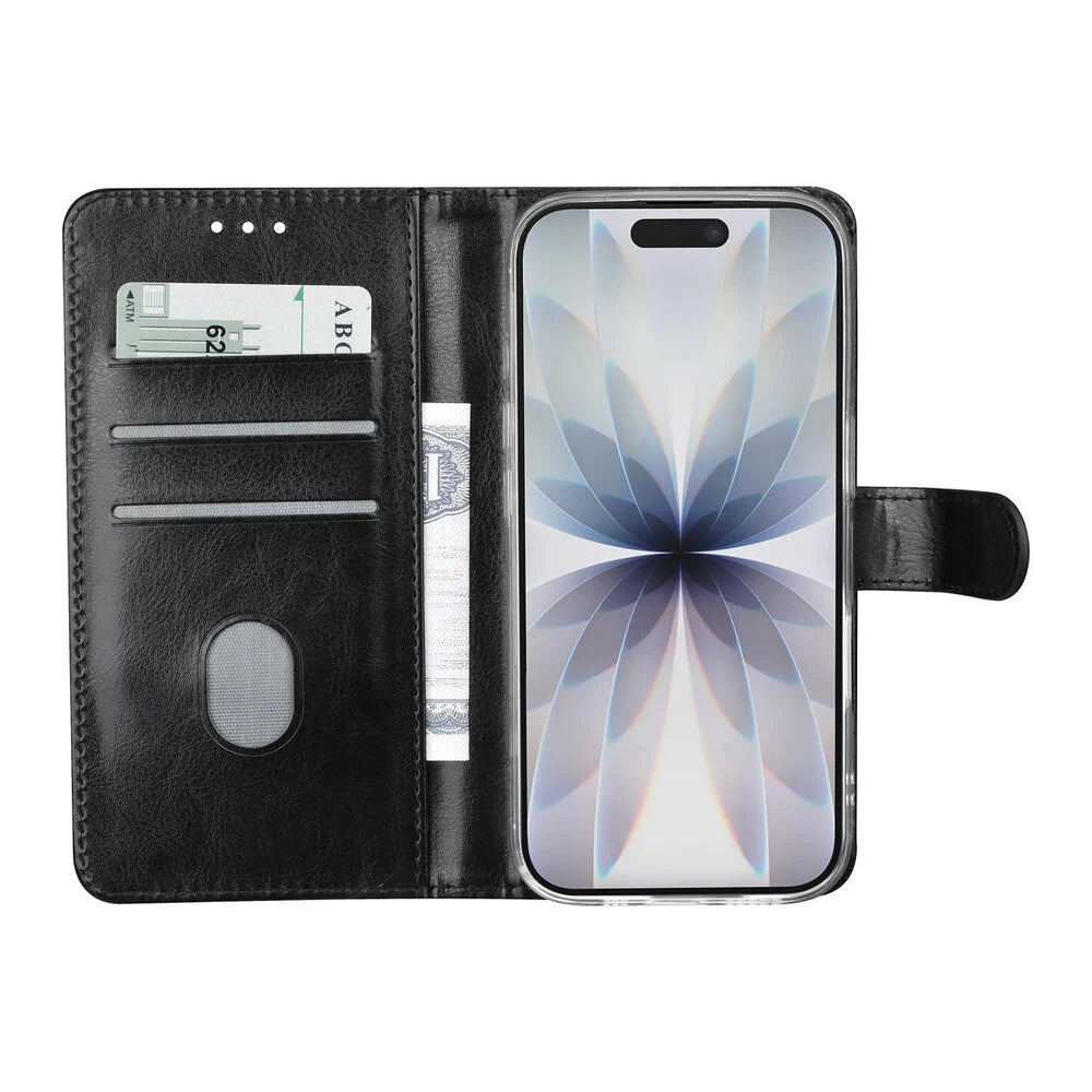 TUNIQ iPhone 17 Pro Plånboksfodral - Svart