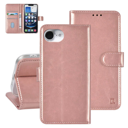 TUNIQ iPhone 17e Plånboksfodral - Rosé