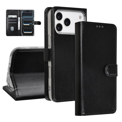 TUNIQ iPhone 18 Pro Max Plånboksfodral - Svart