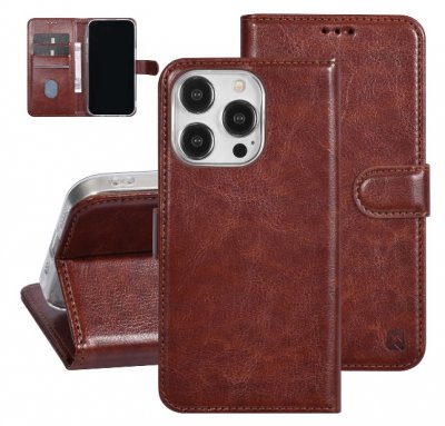 UNIQ Fodral iPhone 15 PRO Mocha Mousse Brun