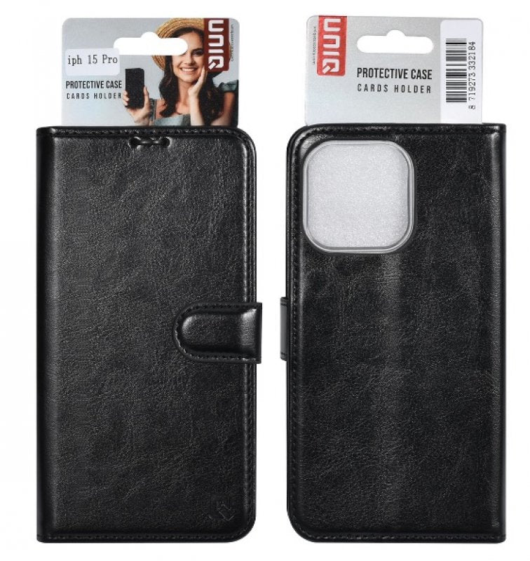 UNIQ iPhone 15 PRO Fodral Svart