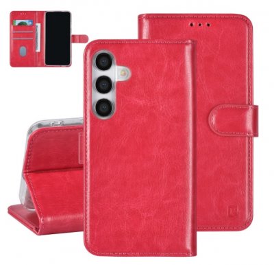 UNIQ Fodral Samsung Galaxy S24+ (S24 Plus) Mörkrosa
