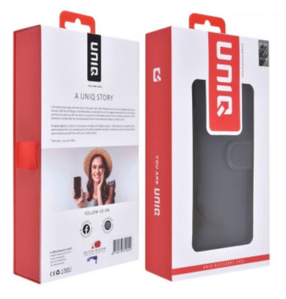 UNIQ Fodral iPhone 15+ (iPhone 15 plus) Multi Wallet 9 Kortfack Svart