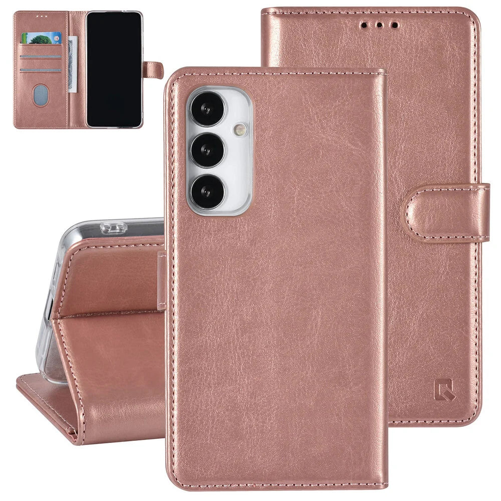 UNIQ Samsung Galaxy S23 FE Plånboksfodral - Rosé