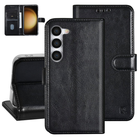 UNIQ Samsung Galaxy S23 Plånboksfodral - Svart