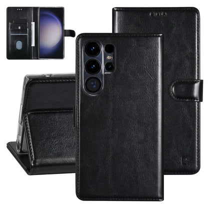 UNIQ Samsung Galaxy S23 Ultra Plånboksfodral - Svart