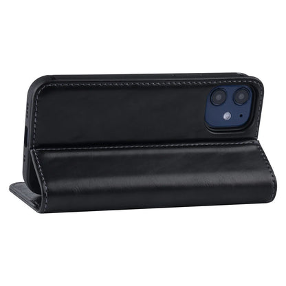 UNIQ iPhone 12 Mini Plånboksfodral - Svart med Magnetlås på Baksidan