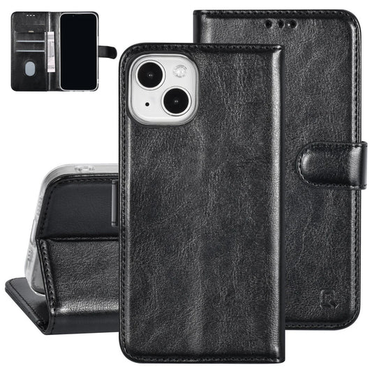 UNIQ iPhone 13 Plånboksfodral - Svart