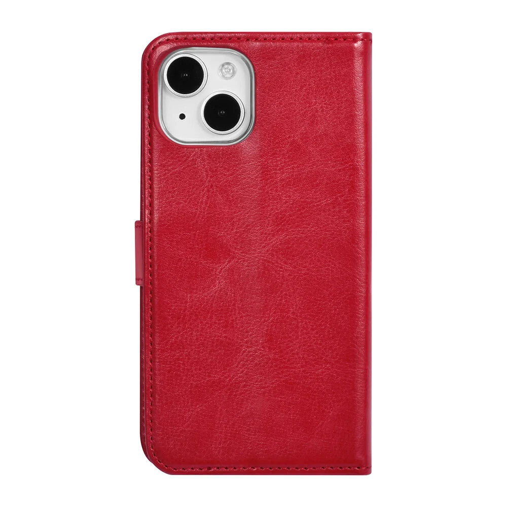 UNIQ iPhone 15 Plånboksfodral - Röd