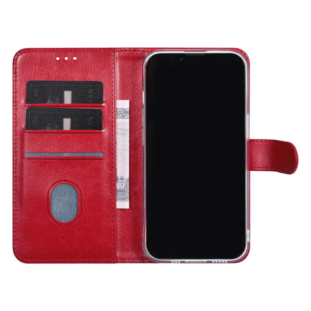 UNIQ iPhone 15 Plånboksfodral - Röd