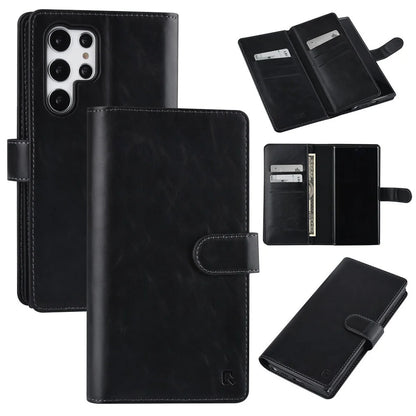 UNIQ Samsung Galaxy S22 Ultra Plånboksfodral - Svart (9 kortfack)