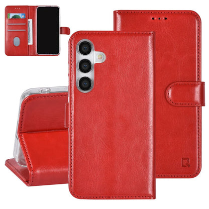 UNIQ Samsung Galaxy S24 Plånboksfodral - Röd (3 kortfack)