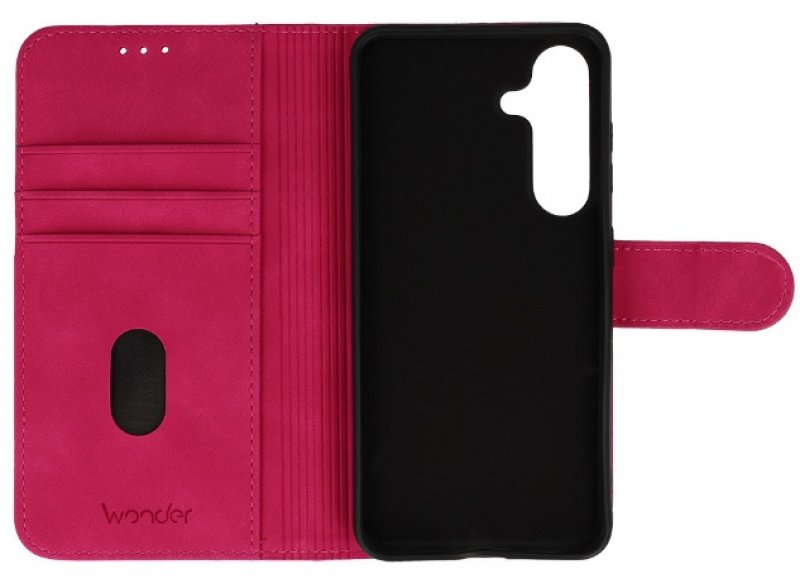 Fodral Samsung Galaxy S24 ULTRA Mocca Eko Läder Fancy Rosa