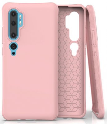Xiaomi Mi Note 10 / Mi Note 10 Pro Silikonskal - Ljusrosa