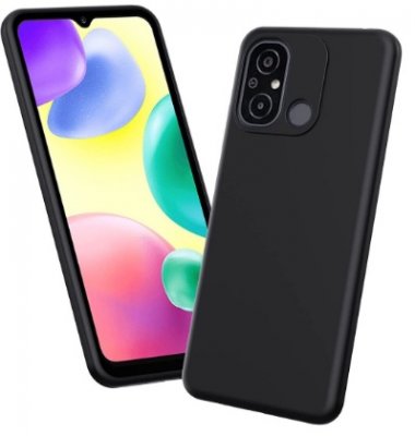 Xiaomi Redmi 12C Skal - Matt Svart