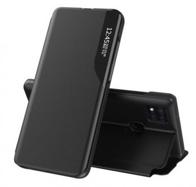 Xiaomi Redmi 9A - Flip Fodral Svart (time-view)