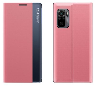 Xiaomi Redmi Note 10 Pro Flip Fodral – Time Window Rosa