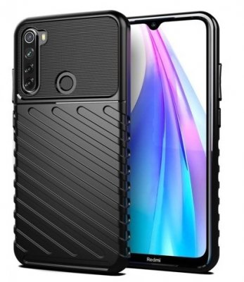 Xiaomi Redmi Note 8T Skal - Rugged Svart