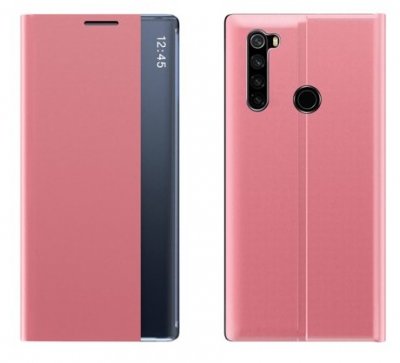 Xiaomi Redmi Note 8T Flip Fodral - Time View Rosa