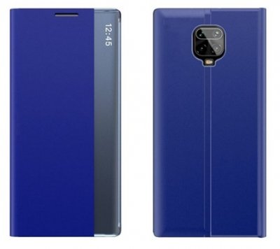 Xiaomi Redmi Note 9 Pro Flip Fodral - Time View Blå