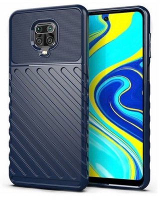 Xiaomi Redmi Note 9 Pro Skal - Rugged Armour Blå