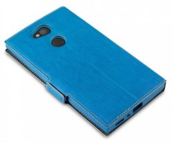 Mobilväska Sony Xperia L2 Blue Slim