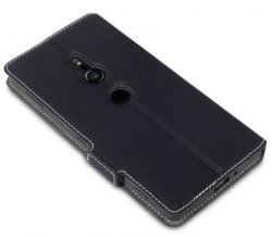 Plånboksfodral till Sony Xperia XZ2 i svart slim variant från skal-man.se online