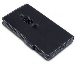 Mobilväska Sony Xperia XZ2 PREMIUM Black Slim