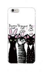 Mobilskal iPhone 6/6S Tre Katter