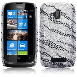 Back Cover Lumia 610 Diamond Zebra