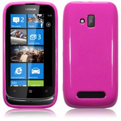 Back Cover Lumia 610 Solid Pink
