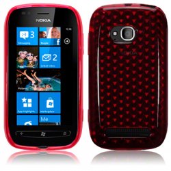 Back Cover Lumia 710 Red