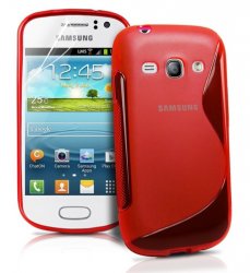 Back Cover Galaxy Fame Style Red