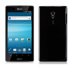 Back Cover Xperia ion Solid Black