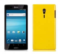 Back Cover Xperia ion Candy Yellow