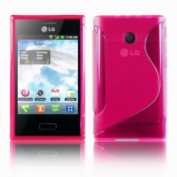 Back Cover Optimus L3 Style Pink