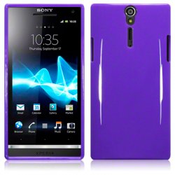 Back Cover Sony Xperia S Solid Purple