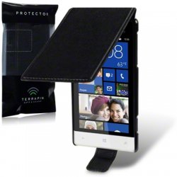 Flipväska Windows Phone 8S Black Slim