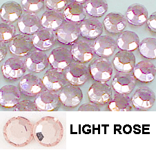 Kristaller Light Rose Flatback pearl (Utförsäljning)