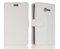 Mobilväska Asus Zenfone 4 White w/Stand