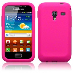 Silikonskydd S7500 Galaxy ACE Plus Hot Pink